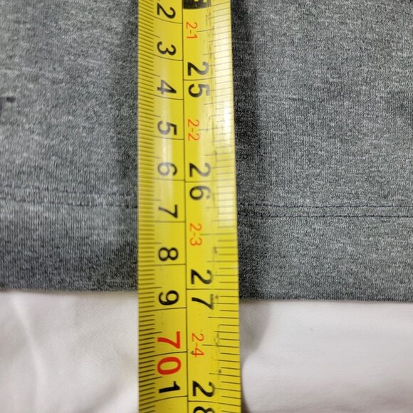 Nike Pro Combat Dri Fit Mens Medium Fitted T Shirt Gray Short Sleeve Athletic - Picture 11 of 11